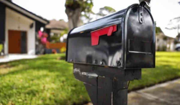 Business Cards in Mailboxes