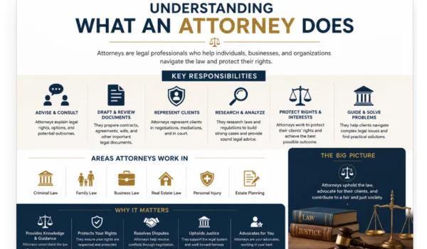 What an attorney does